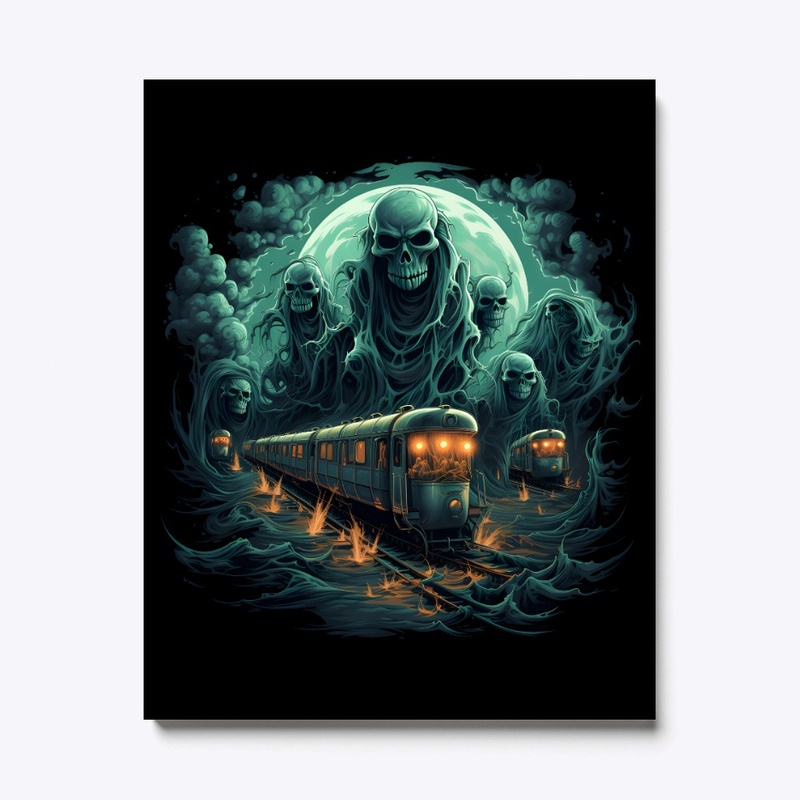 Halloween Train Design