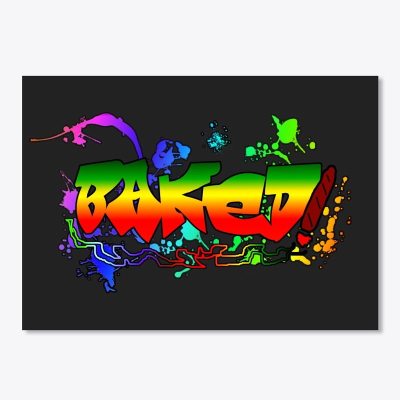 Baked ! Multicolor Splotches