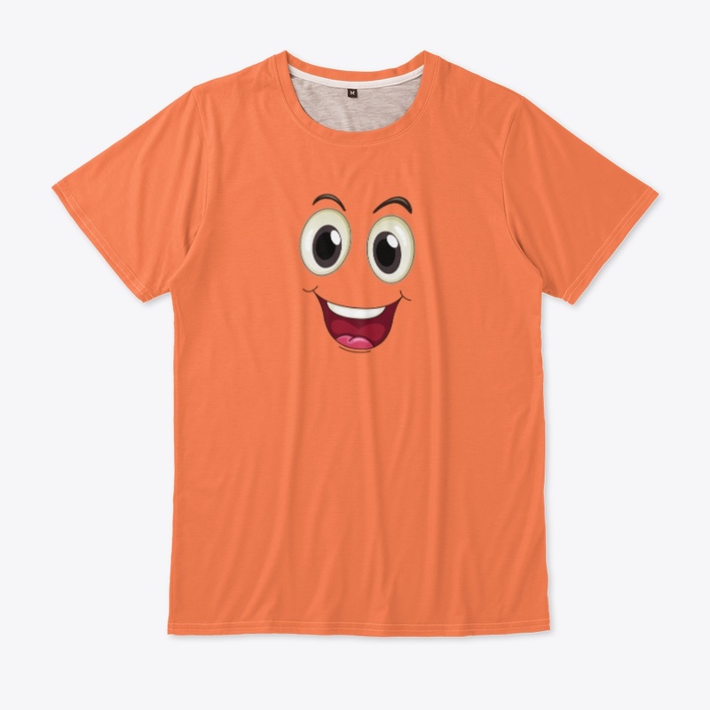 Eye Mouth Smile T shirt