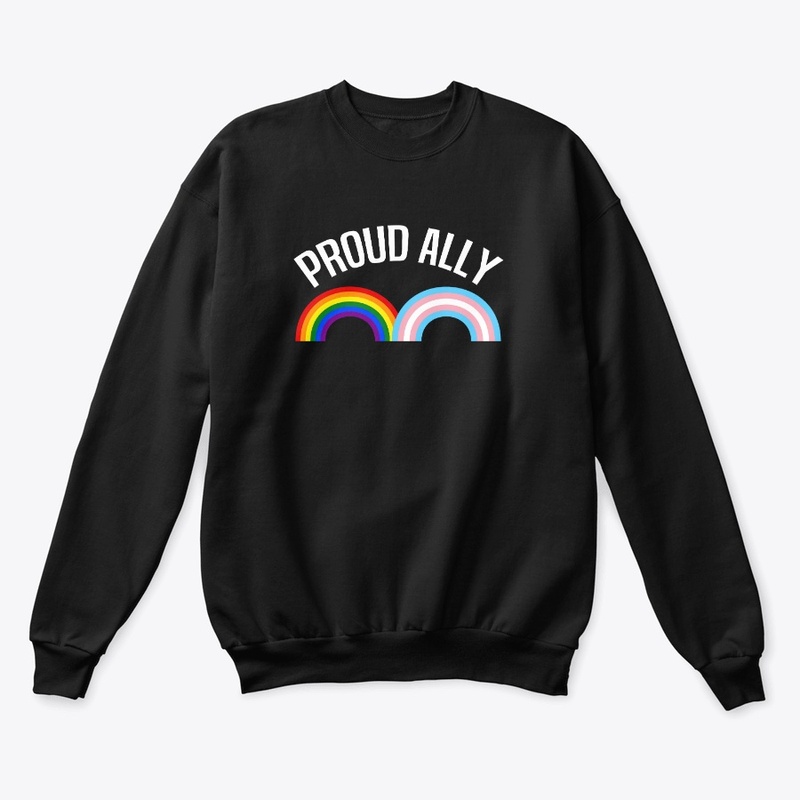 Proud Ally Gay Pride Rainbow LGBT Trans