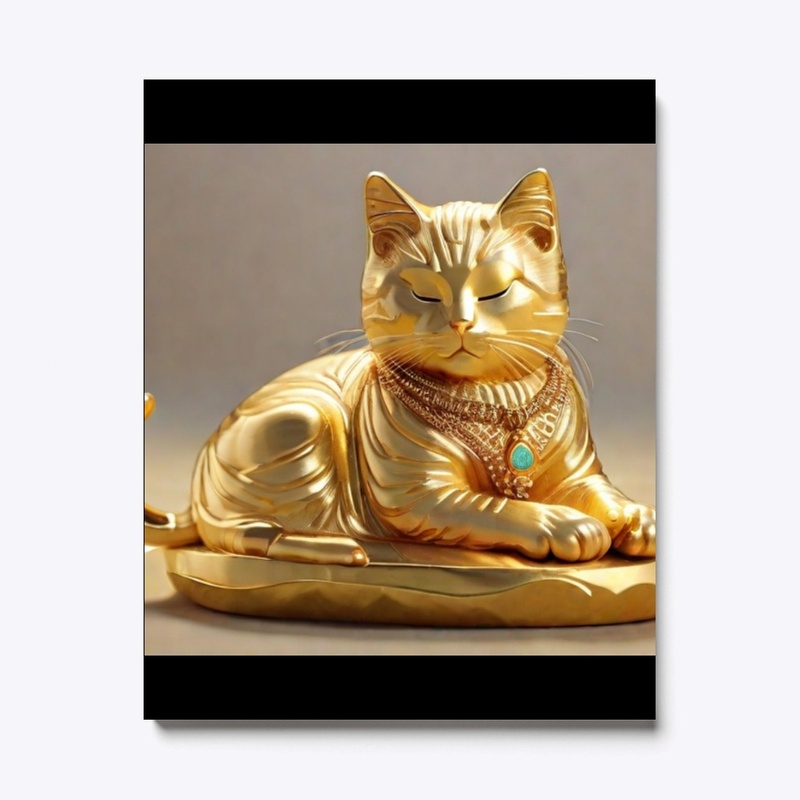 namaste meditation cat