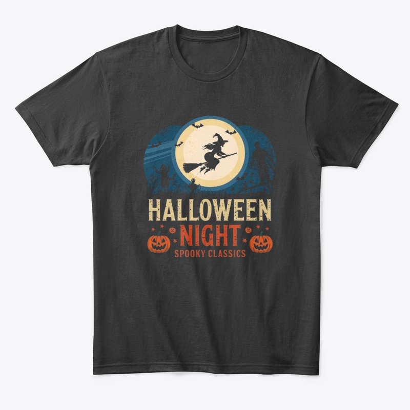 Vintage Halloween Poster - Retro Horror