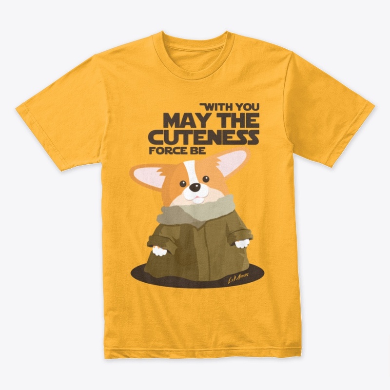 Corgi Cuteness Force - Gold - Premium