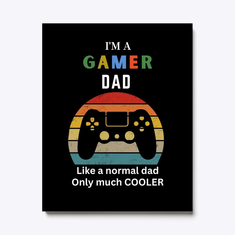 Gamer Dad Fathers day tshirt