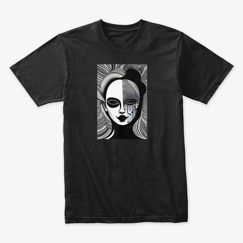 Creepy Face by Lines Product