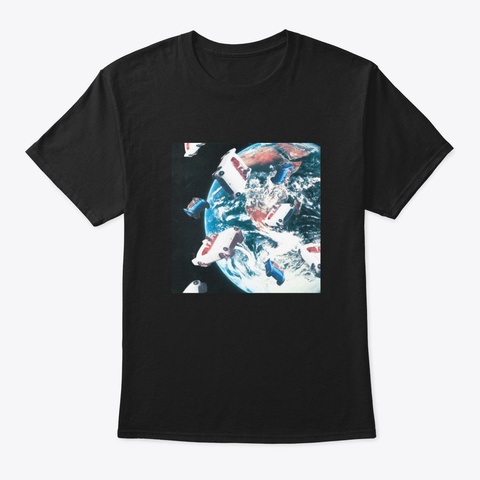 Bad Driving Black T-Shirt Front