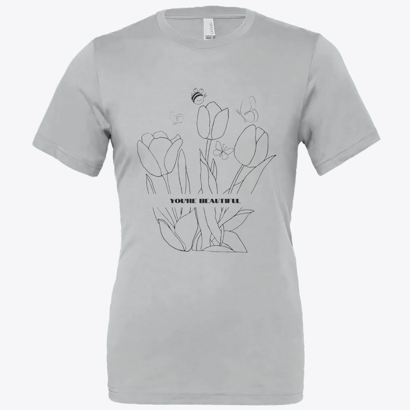 You're beautiful - Sketchy designs 