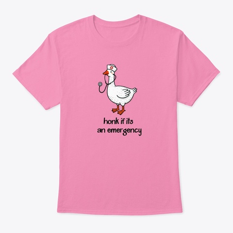 Honk!  Pink Camiseta Front