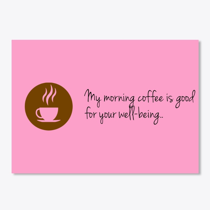 My morning coffee...