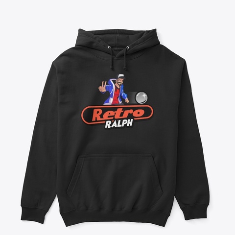 Rr Stern Inspired Pullover Hoodie Black T-Shirt Front