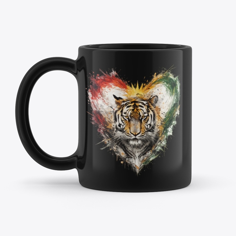 Kurdish Tiger Heart Pride & Power