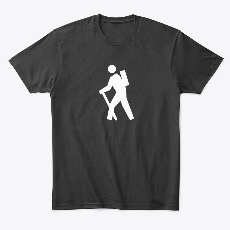 Minimalist Hiking Icon