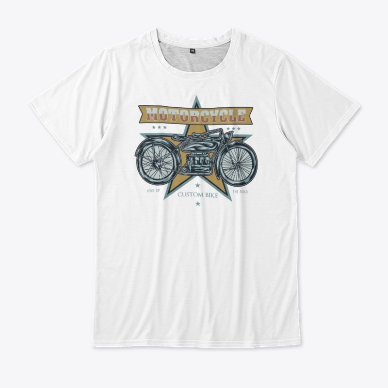 Motorcycle Custom Bike T-shirt Design
