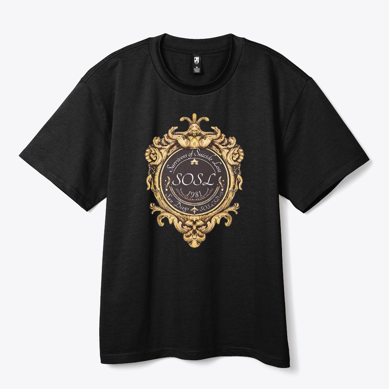Royal SOSL (gold/coal) heavyweight tee 