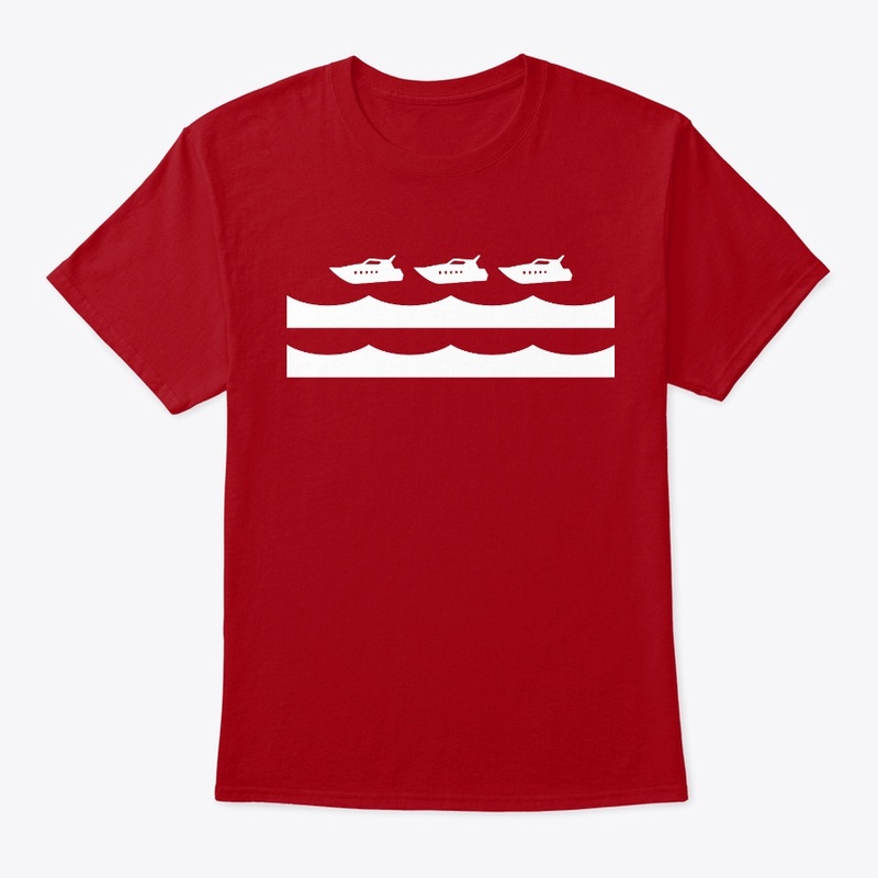 Red Line Yacht Club White Logo