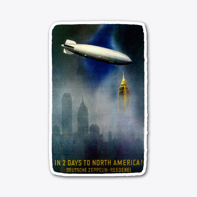 VINTAGE ZEPPELIN 1918 NYC