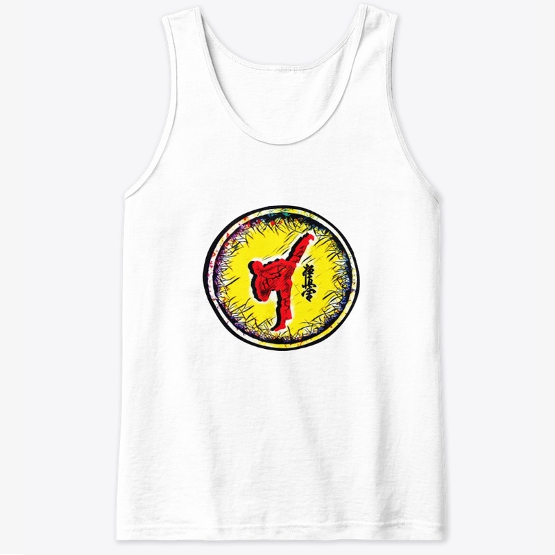 Kyokushin karate fighter