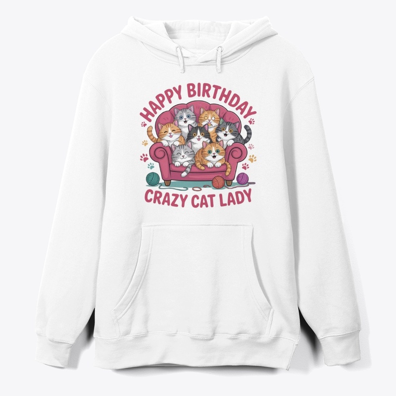 HBD Crazy Cat Lady
