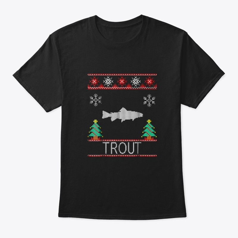 trout Christmas shirt