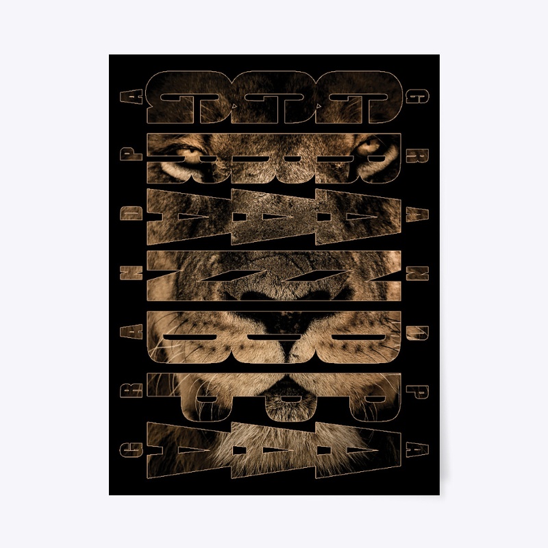 Grandpa - lion Father Day Gift