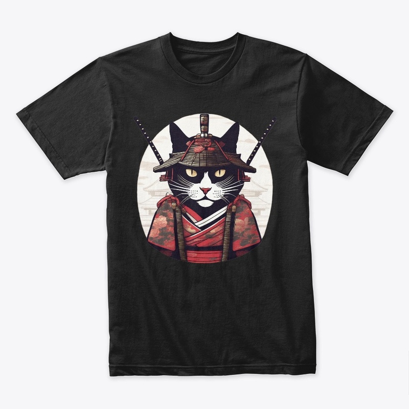 Samurai Cat - Fierce and Furry Warrior