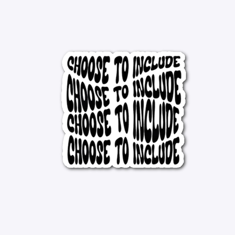 Choose to include sticker 