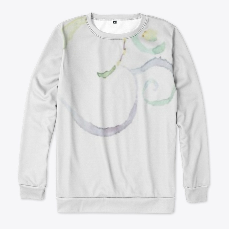 Watercolor Om symbol
