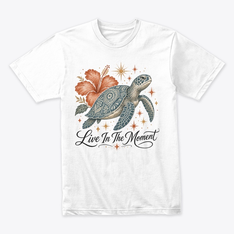 Boho Sea Turtle  vintage Graphic Shirt