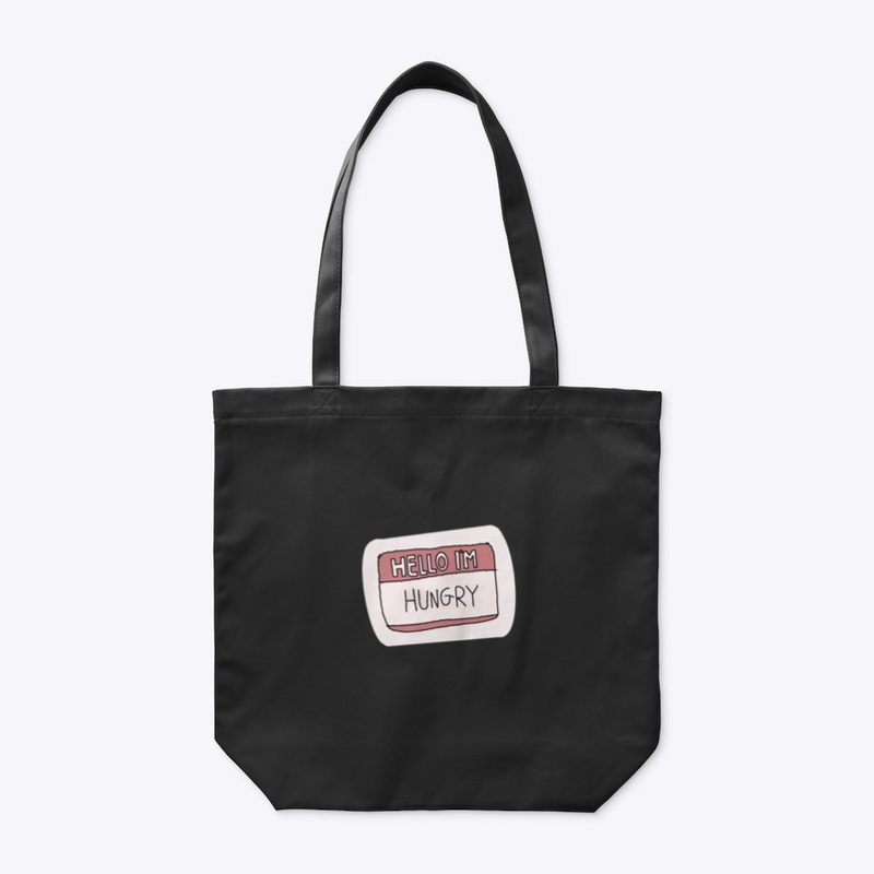 Hello Im Hungry Name Tag
