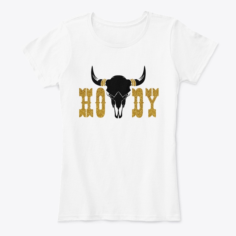 Howdy T-Shirt Women Cowgirl Rodeo