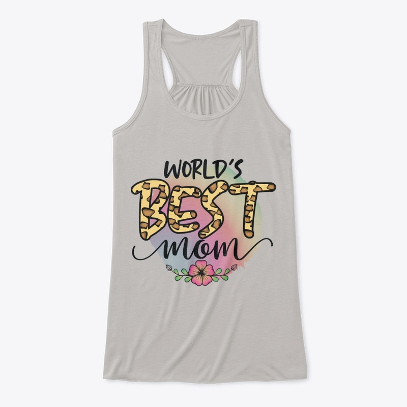Worlds Best Mom Watercolor