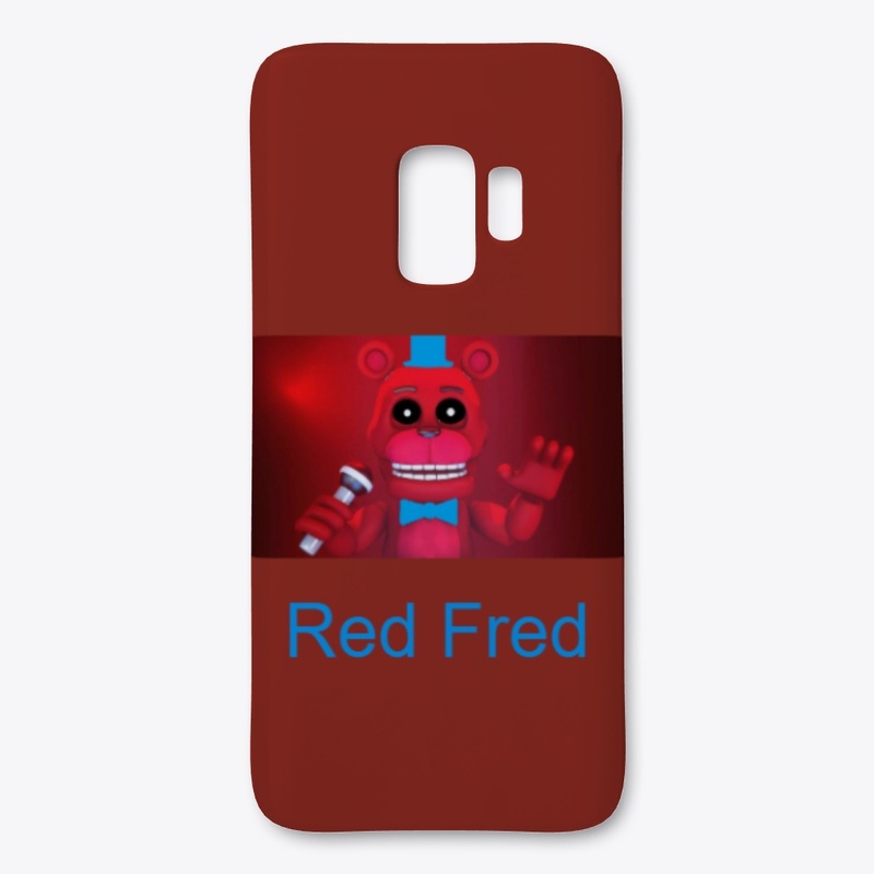 Red Fred Phones And Stickers
