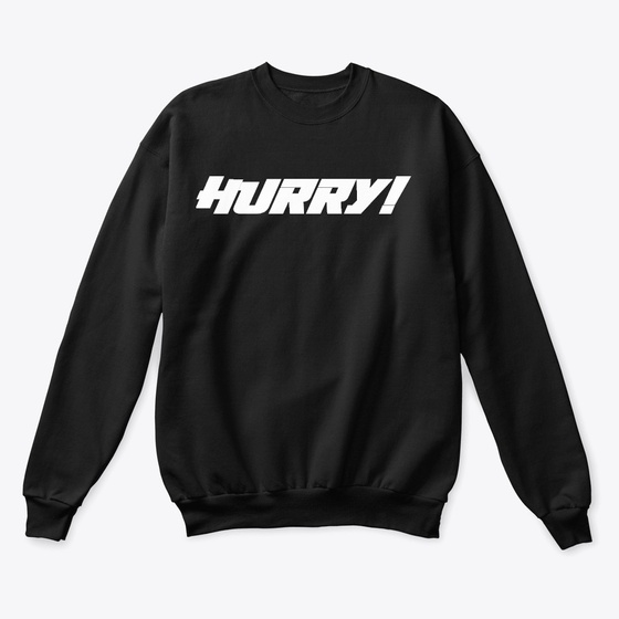 Link to the shop page for hurry! clothing line - Unisex Classic Crewneck Sweatshirt
