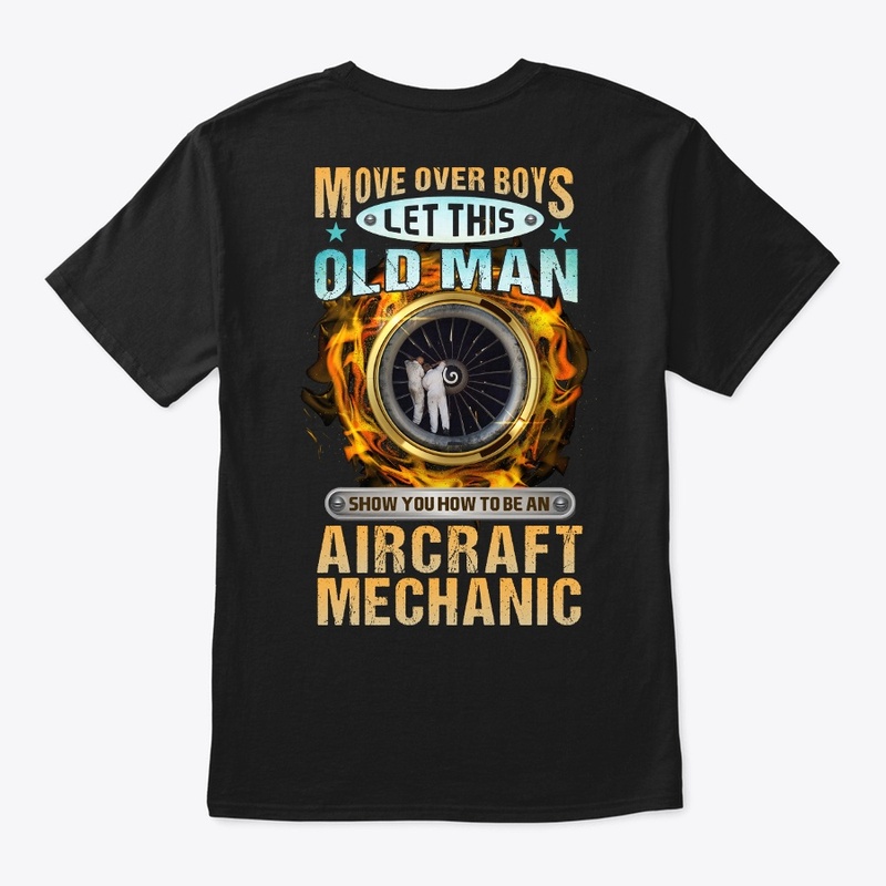 Aircraft Mechanic At Work Hoodie
