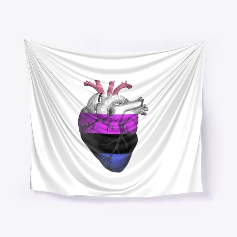 Genderfluid Anatomical Heart