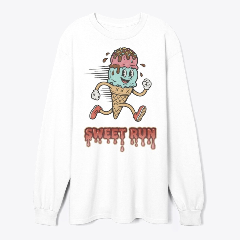 Sweet Run Running Ice Cream Cone