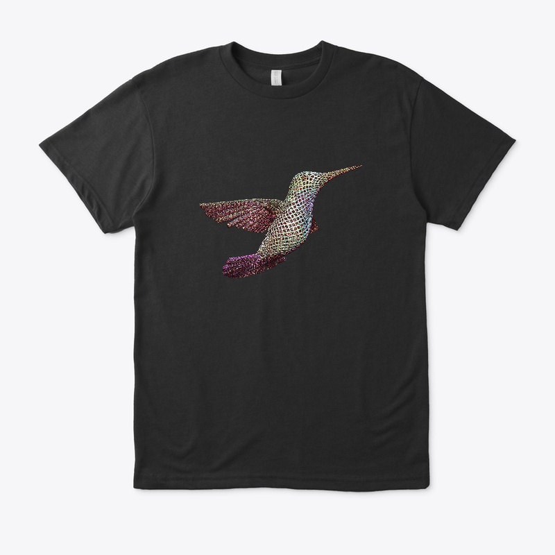3D woven Hummingbird stylized