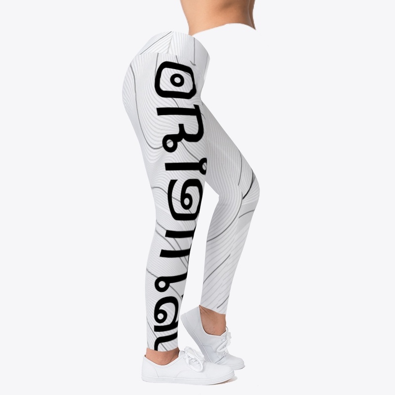original striped womens leggings 