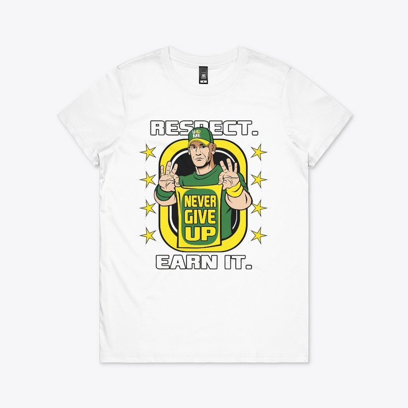 Never Give Up T-shirt Design 