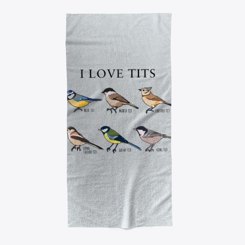 Bird watching Funny "I Love Tits" Gift