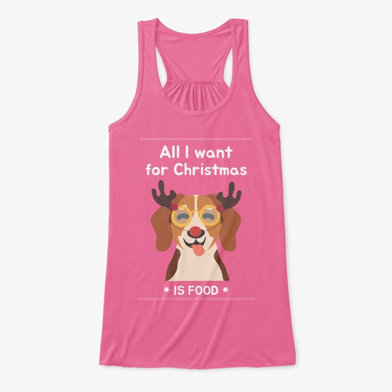 Christmas tank top cute dog