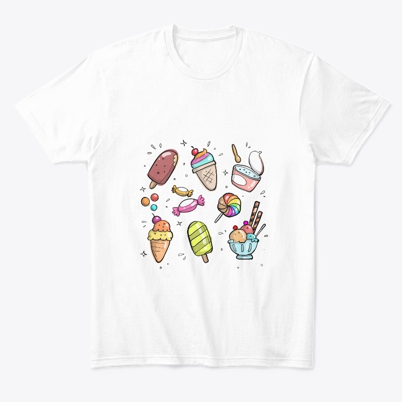 Ice cream Candy T-shirts and Hoodies