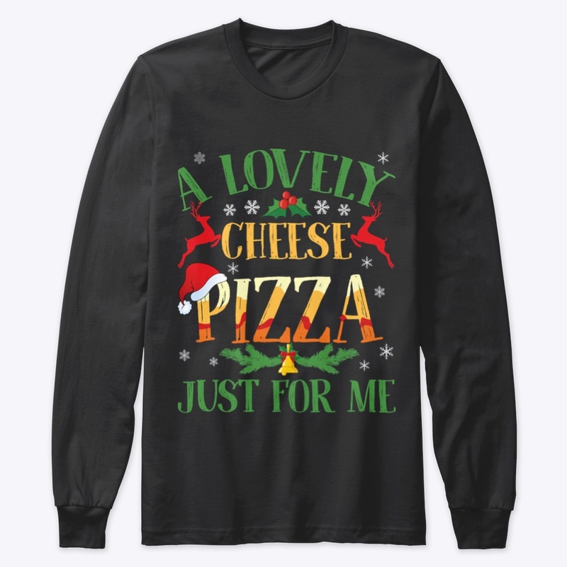 Christmas Alone Home  Cheese Pizza