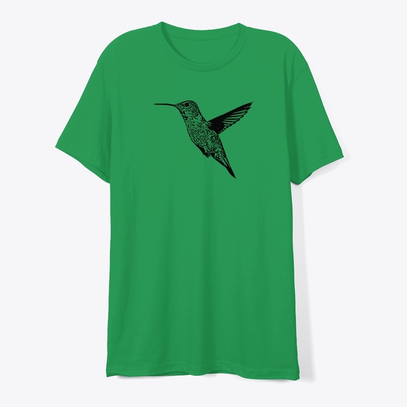 Hummingbird In Flight