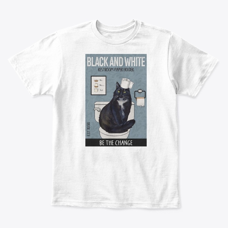 Be The Change Tuxedo Cat 