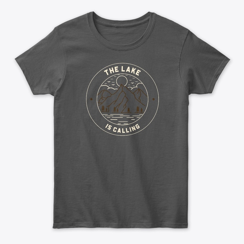 THE LAKE IS CALLING T-SHIRT UNISEX FALL