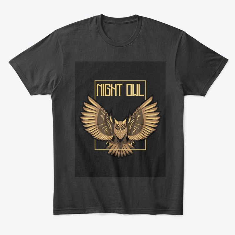 Midnight Sentinel: Night Owl Graphic Tee