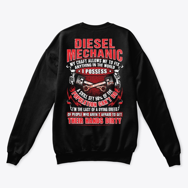 Diesel Mechanic's Craft Hoodie