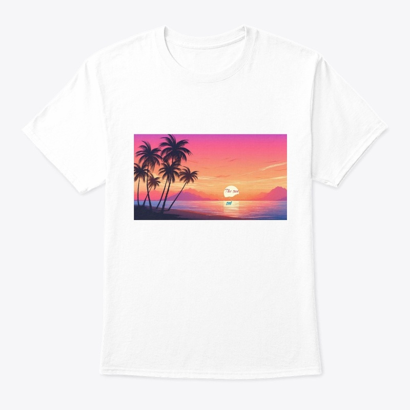 The sun set view t-shirt 