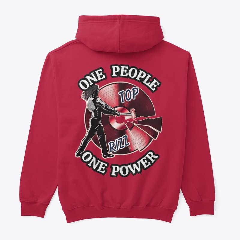 TOP RIZZ LOGO - ONE PEOPLE ONE POWER